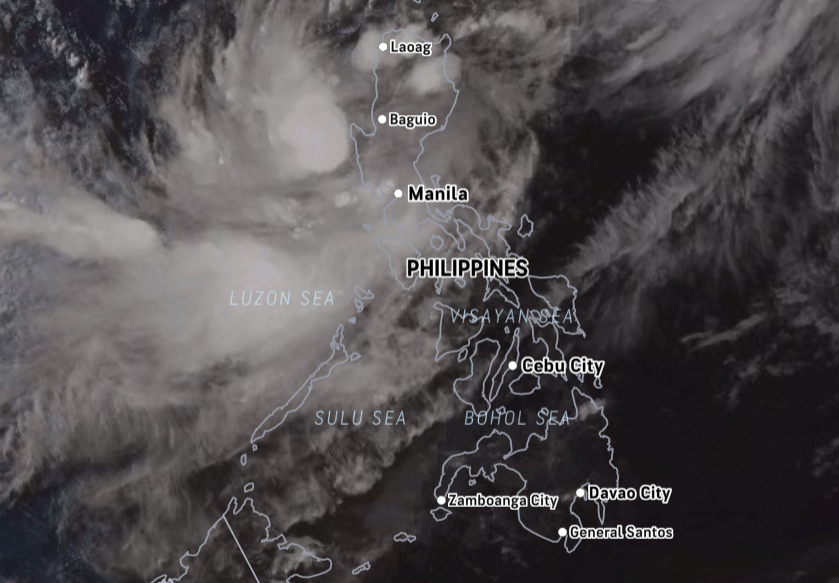 work suspension due to weather disturbances