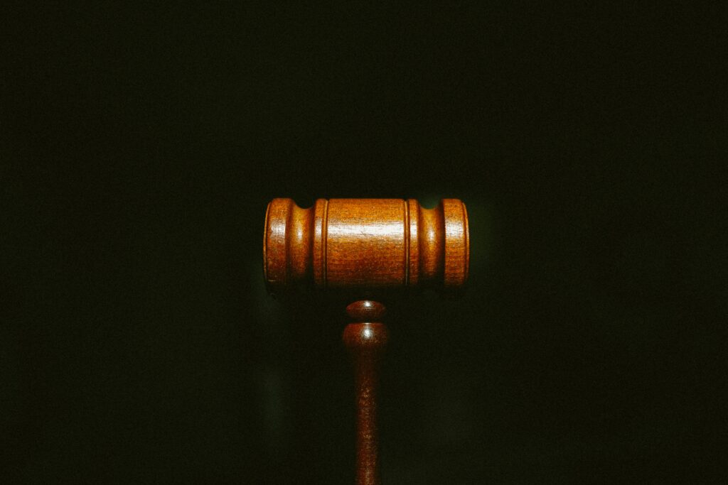 Court Gavel. PHOTO: Tingey Injury Law Firm/UNSPLASH