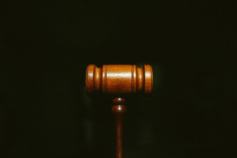 Court Gavel. PHOTO: Tingey Injury Law Firm/UNSPLASH