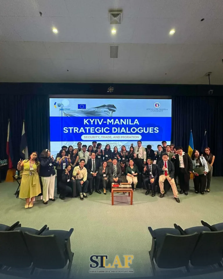 STLAF Attends the Kyiv-Manila Strategic Dialogue at Ateneo de Manila University